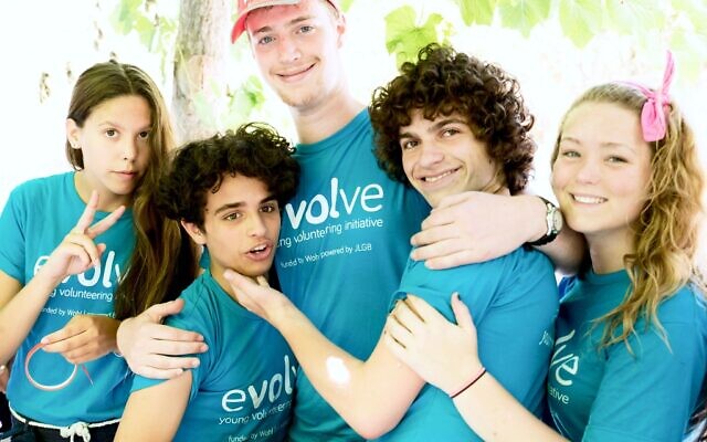 JLGB members taking part in the group's Evolve project