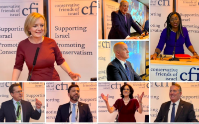 Liz Truss led the line-up of top Tory ministers to speak at the CFI reception at party conference in Birmingham