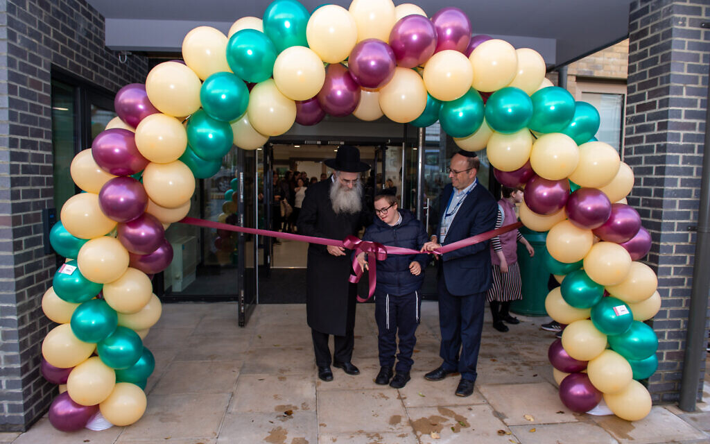 Special needs school Side by Side open in Stamford Hill, October 24, 2022.