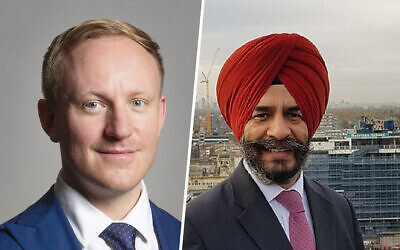 Sam Tarry, the MP for Ilford South deselected by Labour and Redbridge leader Jas Athwal, who will be the candidate at the next general election