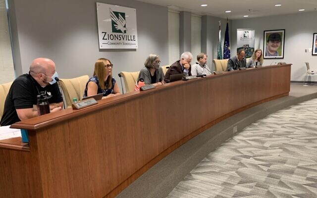 The school board in Zionsville, Indiana.