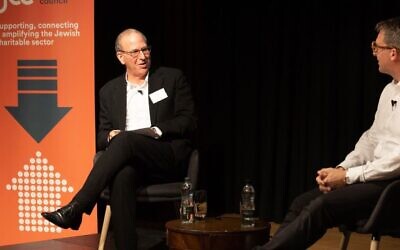 JLC Chair Keith Black in conversation with James Timpson OBE at JW3 for Lead.