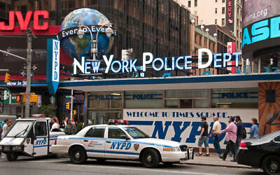 New York Police Department  Times Square  New York City United States of America