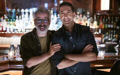 David Baddiel and David Schwimmer in Jews Don't Count