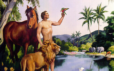 Adam in the Garden of Eden
