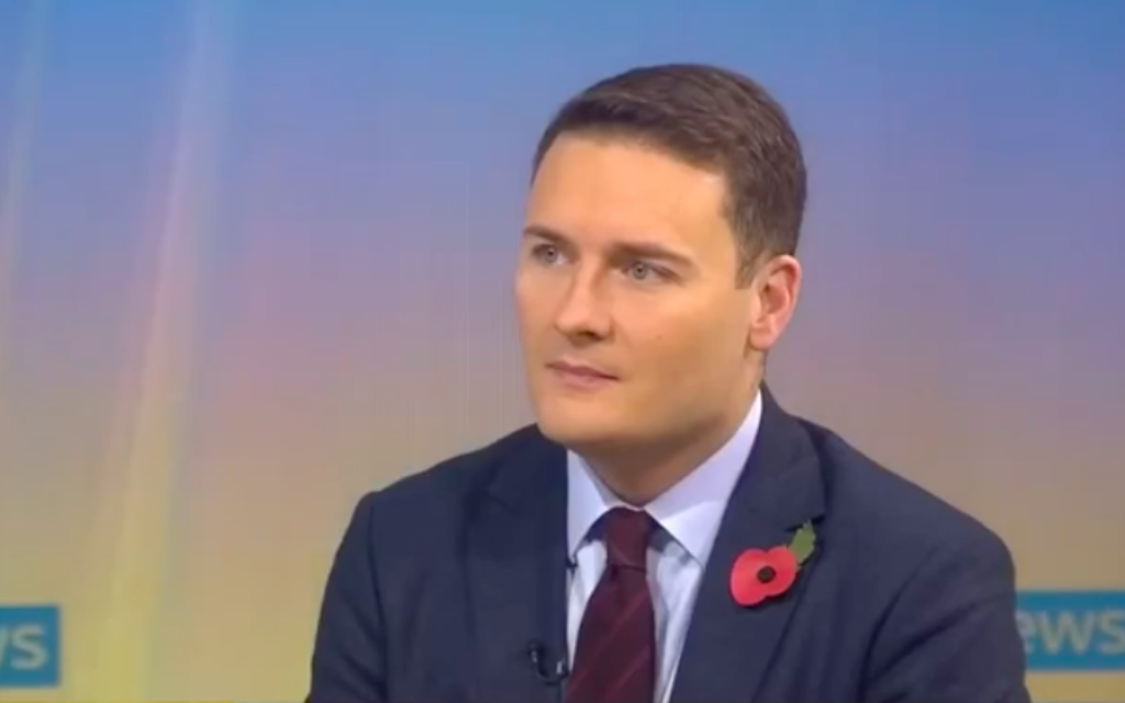 Wes Streeting on Sky News