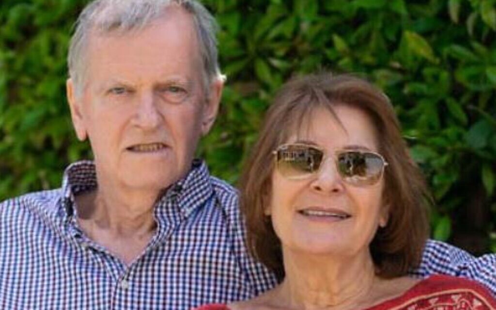 Eddie with his wife Diana.