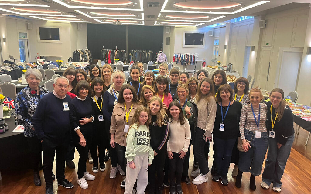 The HGSS Hub Winter Fair for recently arrived Ukrainians living in north London