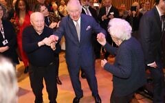 King Charles III during a visit to the JW3 Jewish community centre in London as the Jewish community prepares to celebrate Chanukah.