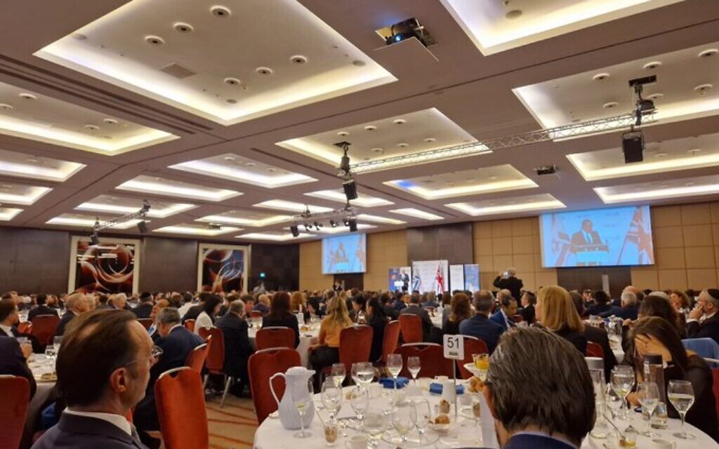 A recent CFI lunch addressed by James Cleverly
