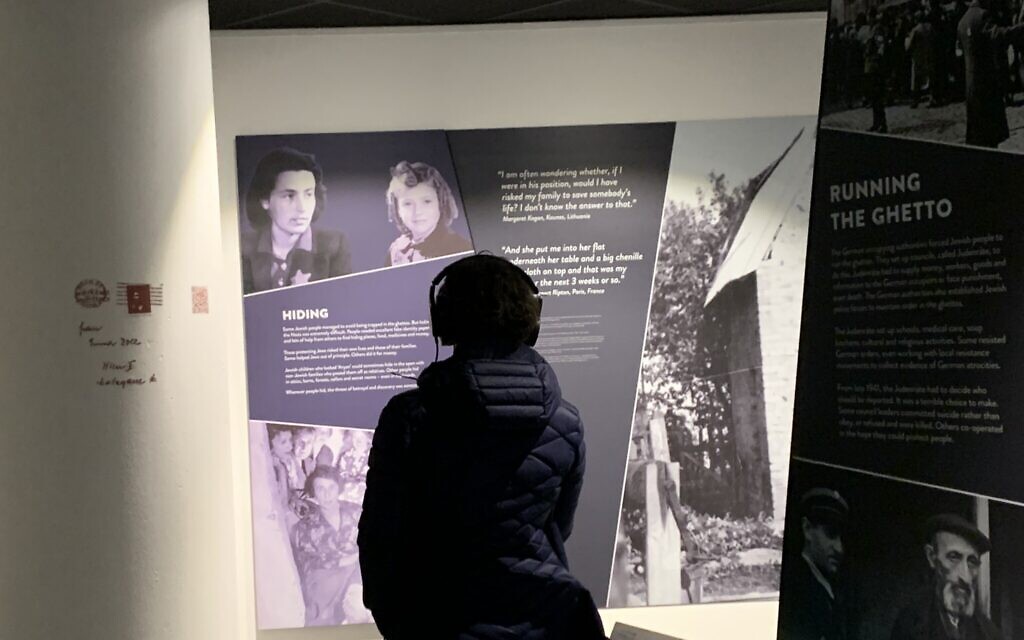 New audio guides at the Holocaust Centre North in Huddersfield