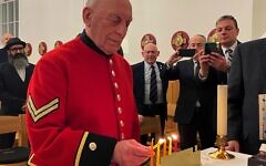 Chelsea Pensioner Barrie Davey Credit: Josh Gaventa Chelsea Pensioner Barrie Davey Credit: Josh Gaventa