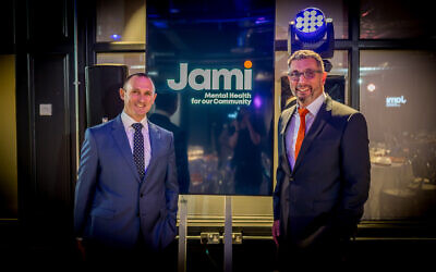 Jami-Chair-Adam-Dawson-and-Chief-Executive-Laurie-Rackind-at-Jamis-Patrons-Dinner