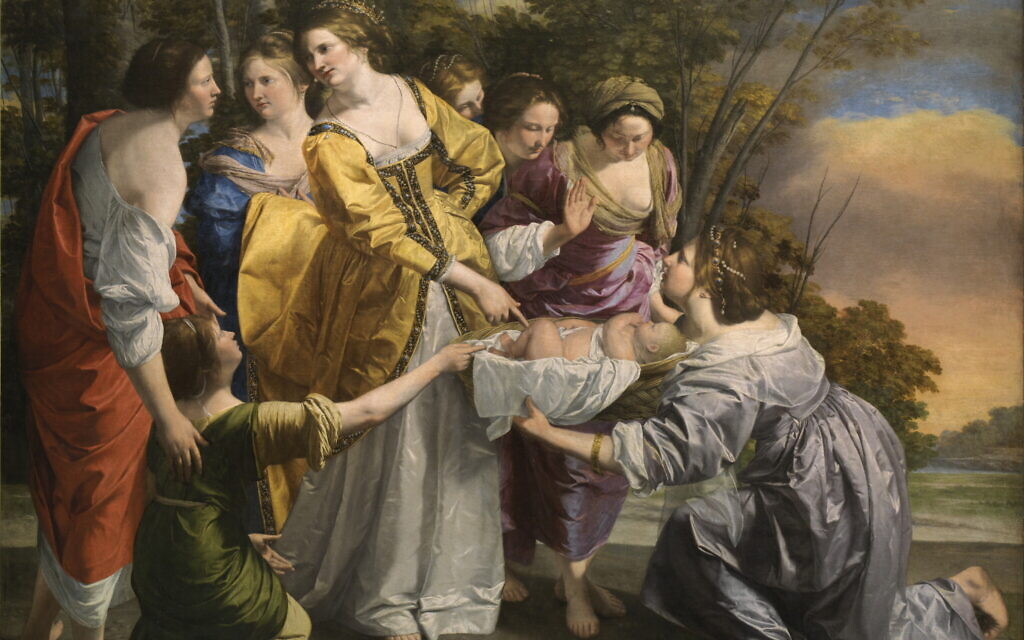The Finding of Moses, Orazio Gentileschi, Prado, 1633
