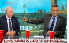 Clive Lewis, right, on BBC Politics Live Clive Lewis, right, on BBC Politics Live