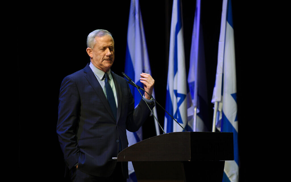 Benny Gantz.