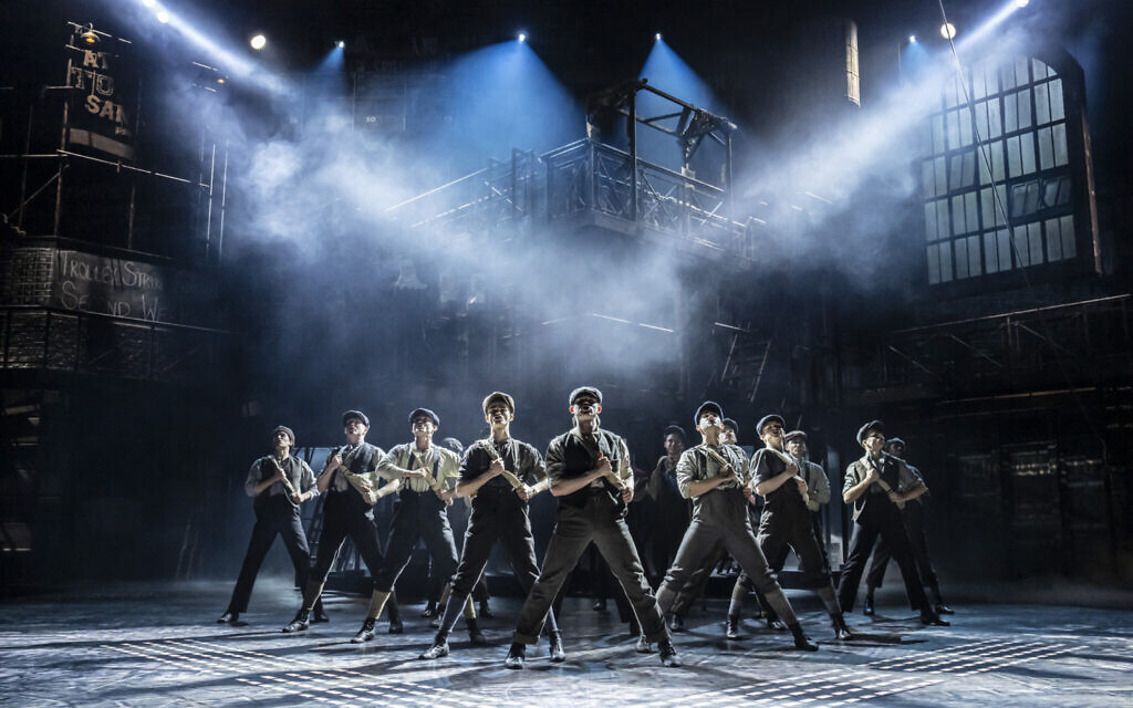 NEWSIES has dancing you won't believe Credit: Johan Persson