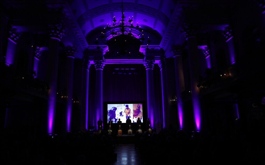 HMD commemoration at at St. John Smith Concert Hall 
Pic Justin Grainge