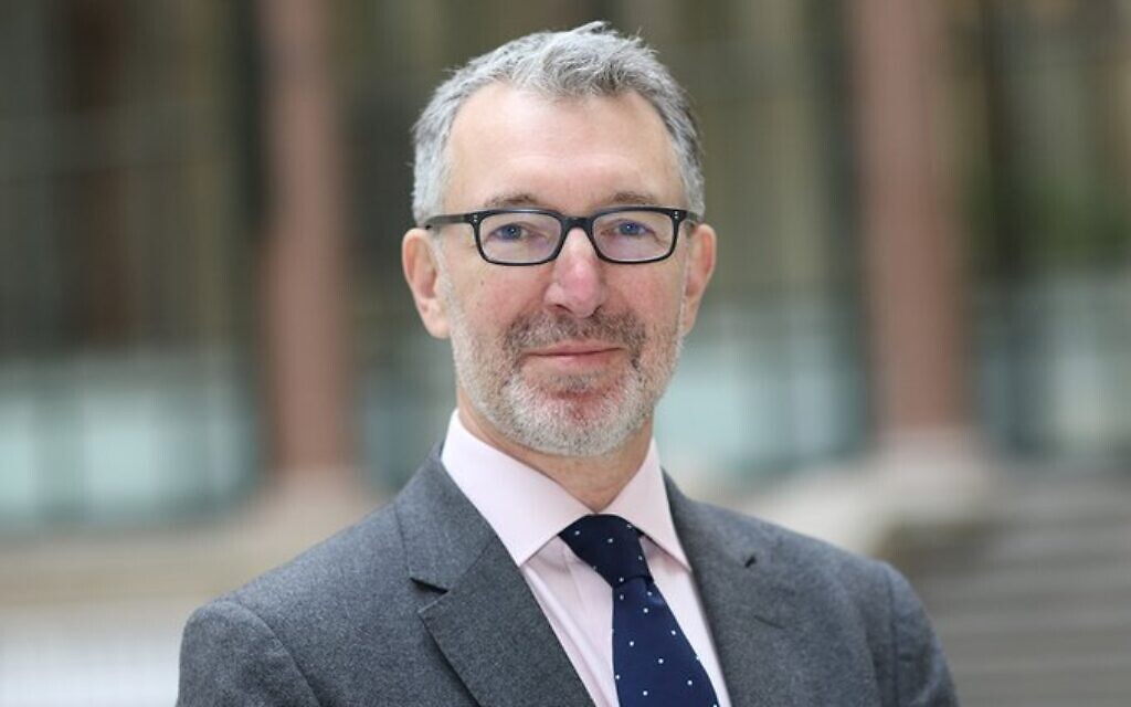 New UK ambassador to Israel Simon Walters