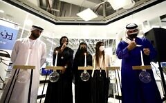 Holocaust Remembrance day in Dubai.