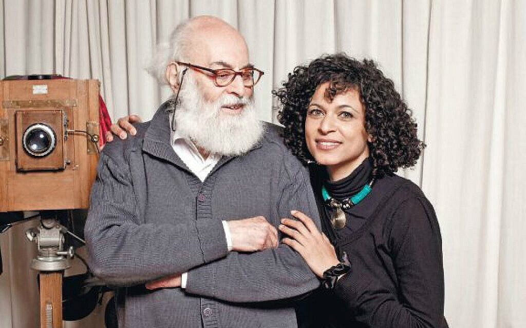 Adolfo Kaminsky with daughter and biographer Sarah Kaminsky
Credit: Amit Israeli