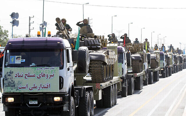 IRGC-tank-in-2012-military-parade