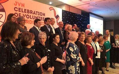 JVN Volunteers of the Year from across 46 charities