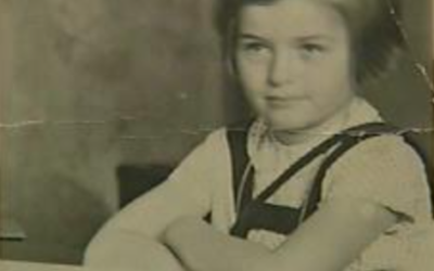 Irene Kirstein Watts, a Kindertransport refugee, in 1937, aged 6. 
 
Image from Irene Kirstein Watts’s interview from the archive of the USC Shoah Foundation – The Institute for Visual History and Education, 1998. For more information: http://sfi.usc.edu/.