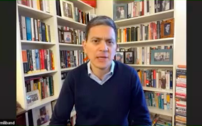 David Miliband speaks to JLM annual conference