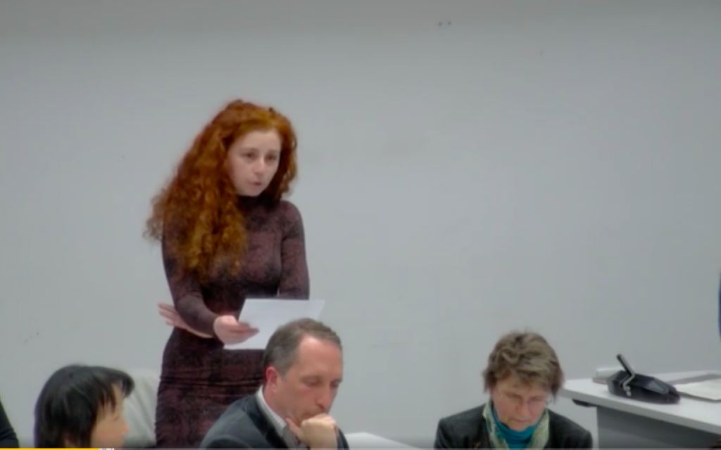 Ukrainian refugee Sabina Artemieva speaks of her new career with World Jewish Relief in the UK