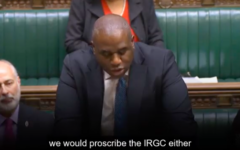 David Lammy calls for government to act over IRGC