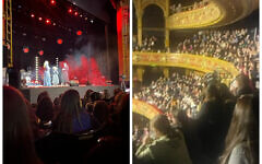 Sunday evening's concert at the Hackney Empire. Pics: @ifyoutickleus Sunday evening's concert at the Hackney Empire. Pics: @ifyoutickleus