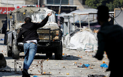Nablus, West Bank. REUTERS/Raneen Sawafta