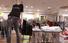 All Aboard part of the first charity supermarket pop up at Brent Cross shopping centre, north London.