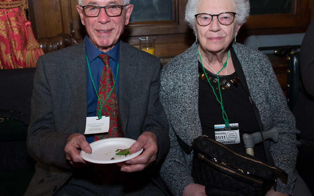 Ernest and Anita Simon, credit: AJR