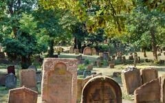 The Jewish cemetery in Worms Heiliger Sand, Rhine-Hesse, Germany