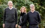 Nightingale Hammerson, New Chairs, 2023, left to right; Melvin Lawson, Joanne Black, Paul Althasen. Pic: Nightingale H.