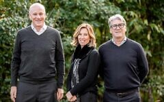 Nightingale Hammerson, New Chairs, 2023, left to right; Melvin Lawson, Joanne Black, Paul Althasen. Pic: Nightingale H.