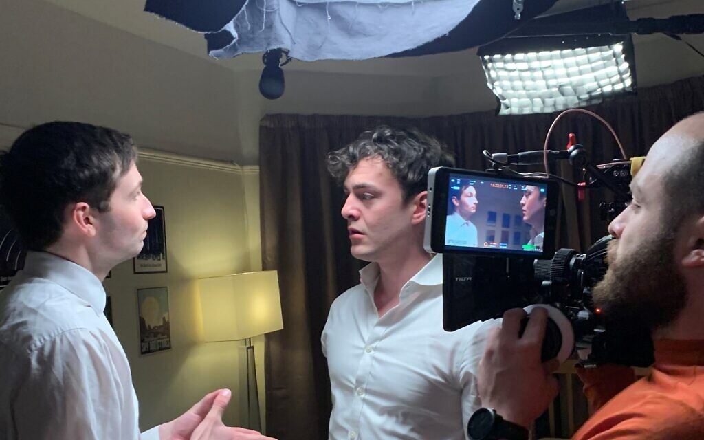 Filming 'Sinnerman', about two young Jewish men conducting a same-sex relationship in secret