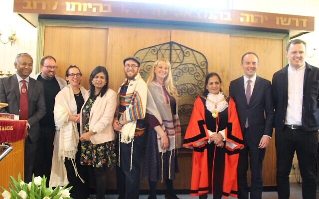 Ealing synagogue 80th birthday celebrations, March 2023