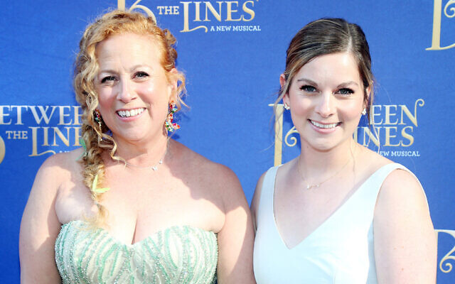 Jodi Picoult and her daughter Samantha Van Leer pose at the opening night of the musical "Between The Lines," July 11, 2022 in New York City. (Bruce Glikas/Getty Images)