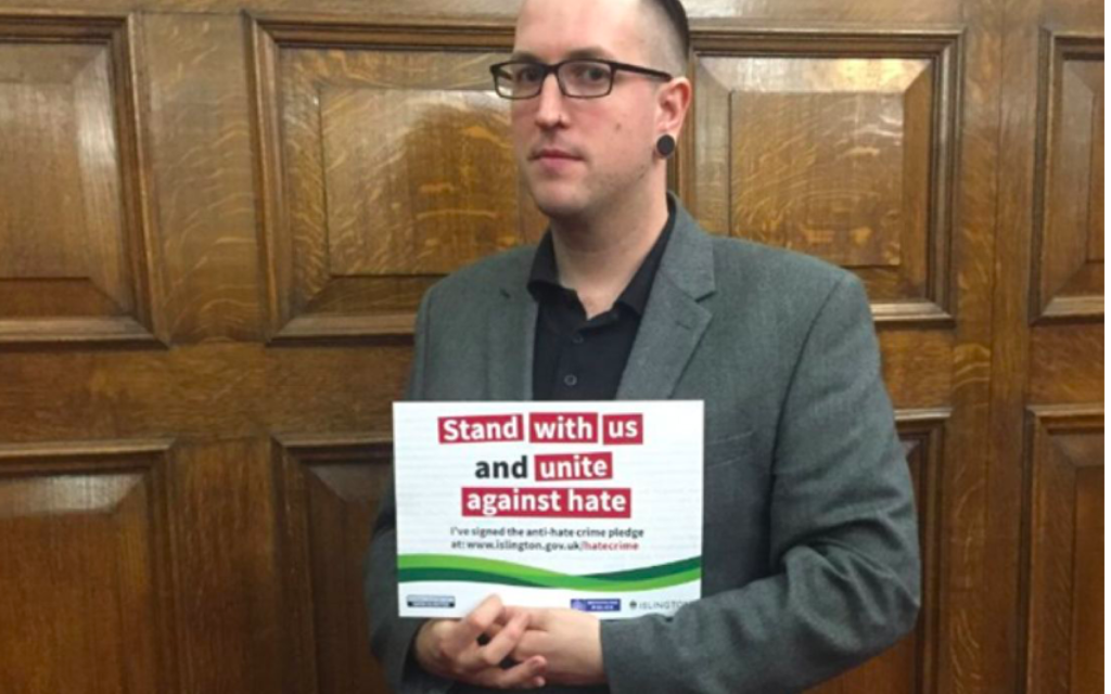 Cllr Matt Nathan, who quit Labour to sit as an independent on Islington Council