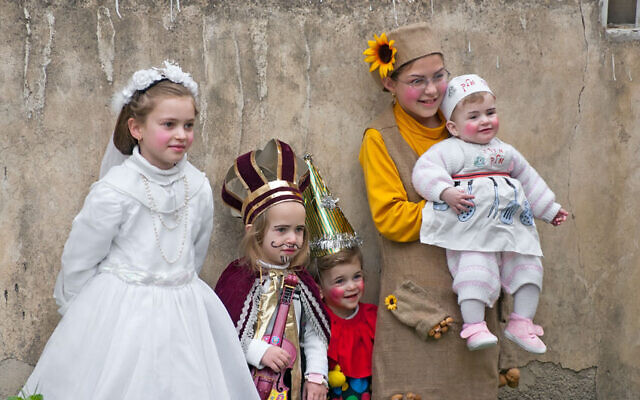 Dressing up is a rite of passage at Purim