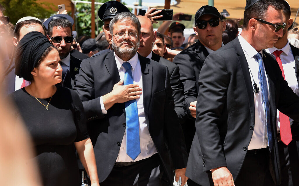Minister of National Security Itamar Ben Gvir. Photo by Dudu Greenspan/Flash90