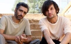 Israeli musician Dudu Tassa, left, shown with Jonny Greenwood. (Shin Katan) Israeli musician Dudu Tassa, left, shown with Jonny Greenwood. (Shin Katan)