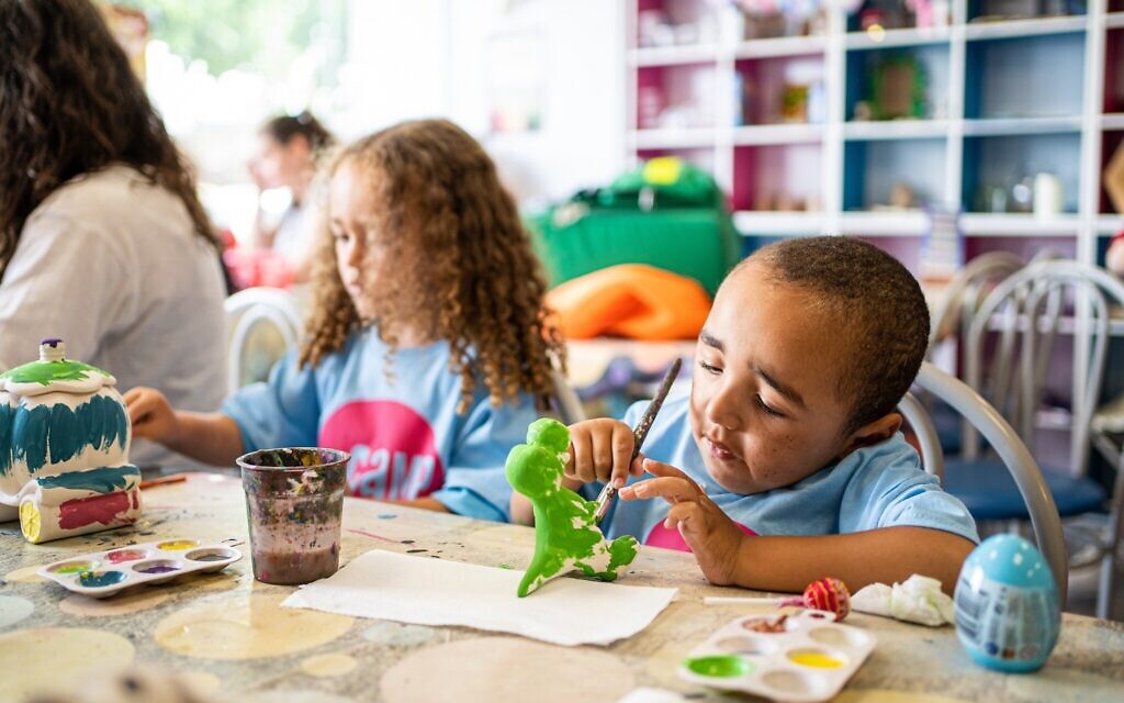 Camp Simcha children receiving support at some of the charity’s summer activities.