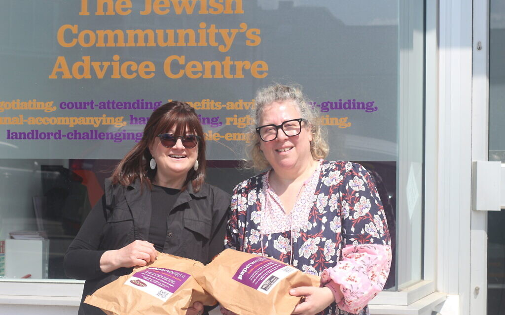 Paperweight hopes for a double portion of manna this Sunday with its Charity Extra matching appeal, 'Answering The Call'.

(Pictured Andrea Silverman, National Services Coordinator and Abigail Cox, Communications Coordinator)