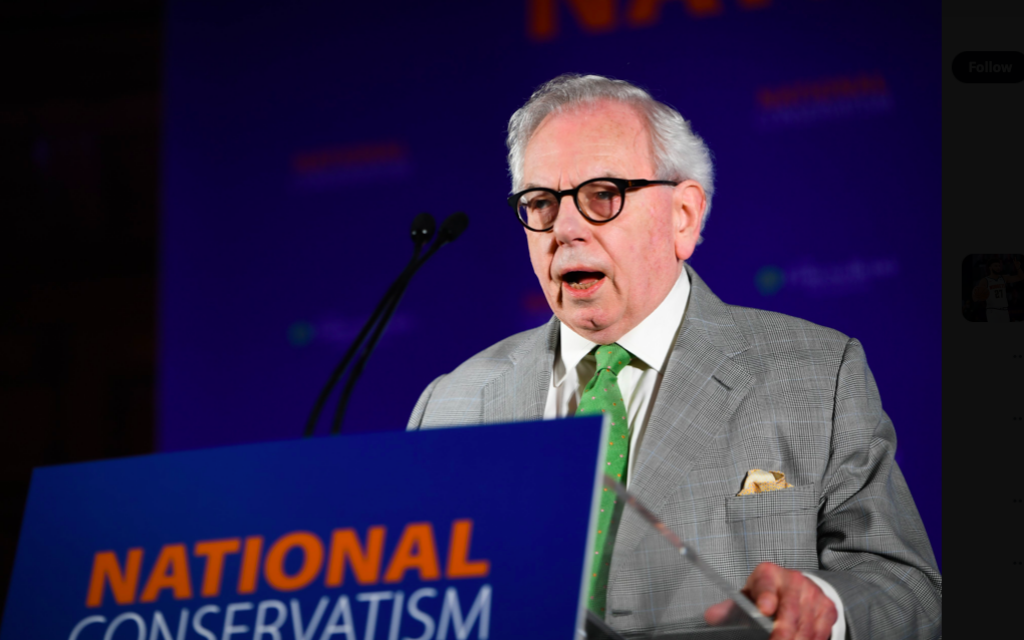 David Starkey speaks at NatCon