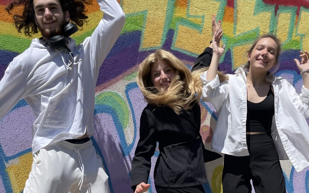 Year 12 Students, Kfar Silver Youth Village. Pic: ORT UK