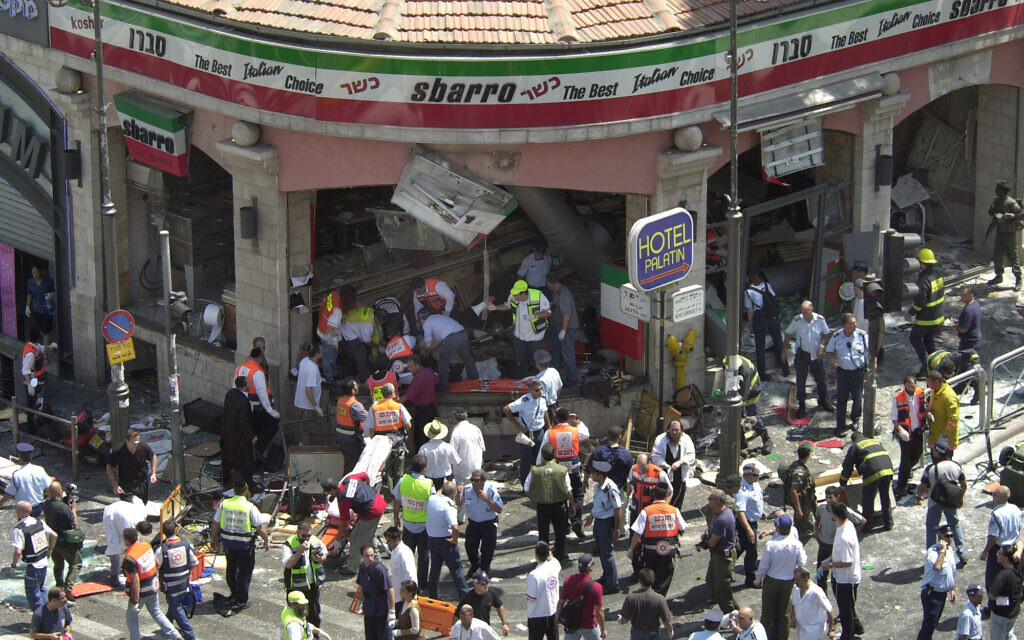 Chana Tova Chaya Nachenberg, who was born in New York, had been in a vegetative state since the attack at the Sbarro Pizzeria in Jerusalem on August 9, 2001, which left 15 people killed, including seven children.
